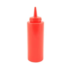Squeeze Bottle Red 12oz/35cl- Red