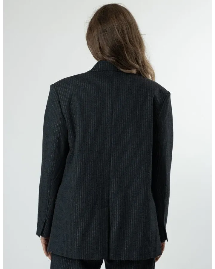 Stella and Gemma Monaco Blazer Charcoal Sparkle
