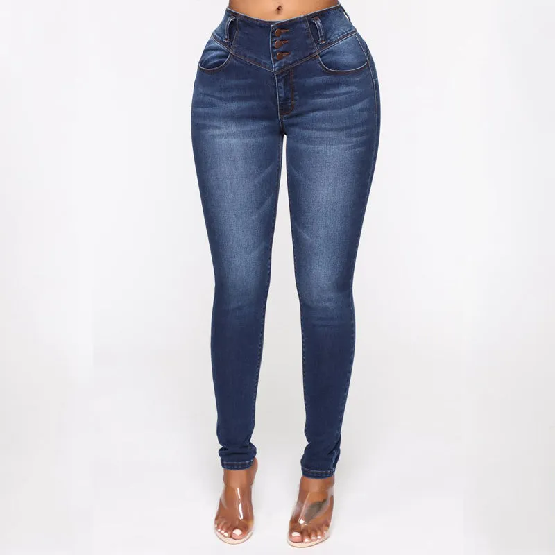 Stretch Plus Size Skinny Bodycon Pants