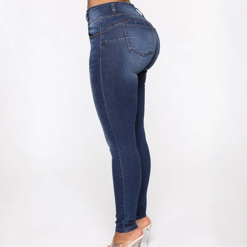 Stretch Plus Size Skinny Bodycon Pants