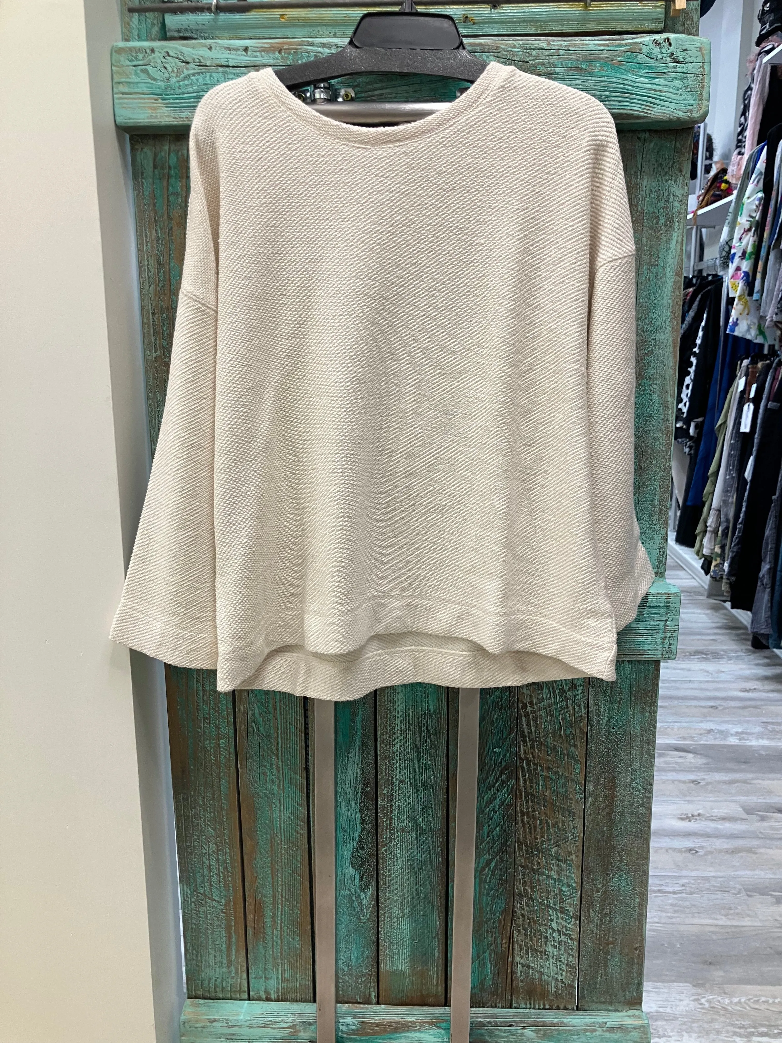 Sundown Pullover in Ivory by Escape