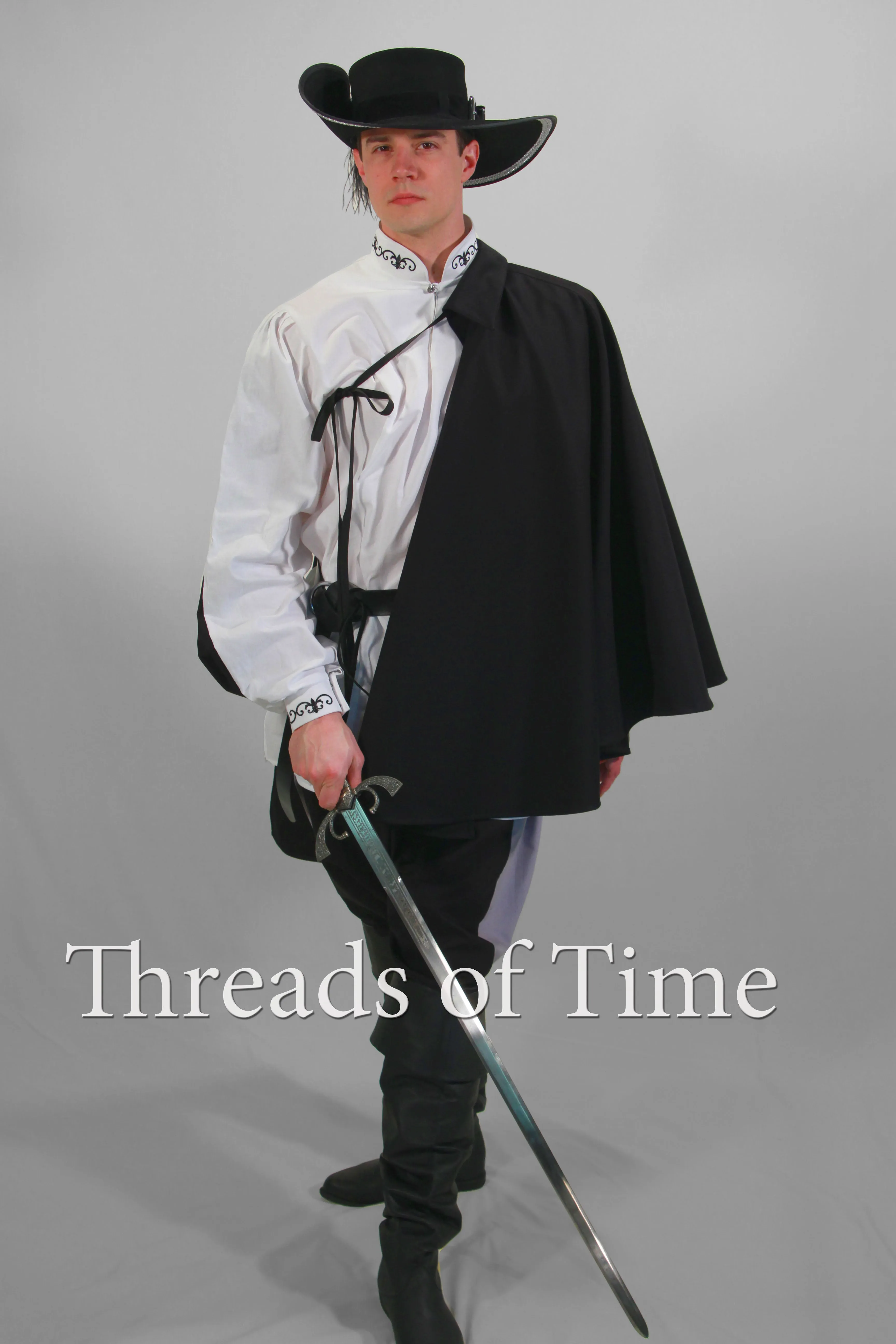 Swordsman Cape - Short Cape - Half Shoulder Cape