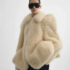 TEDDY JACKET | warm vanilla shearling