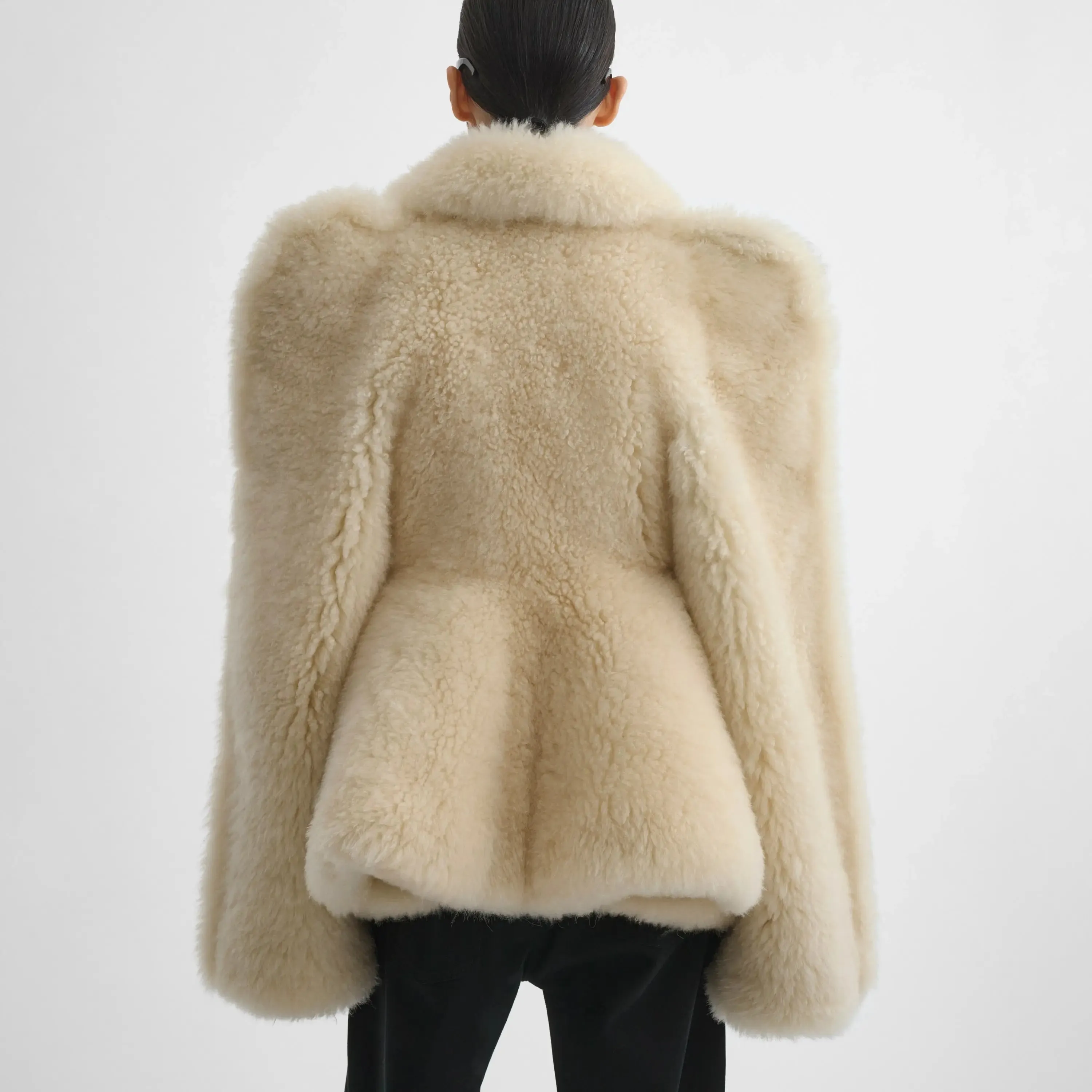 TEDDY JACKET | warm vanilla shearling
