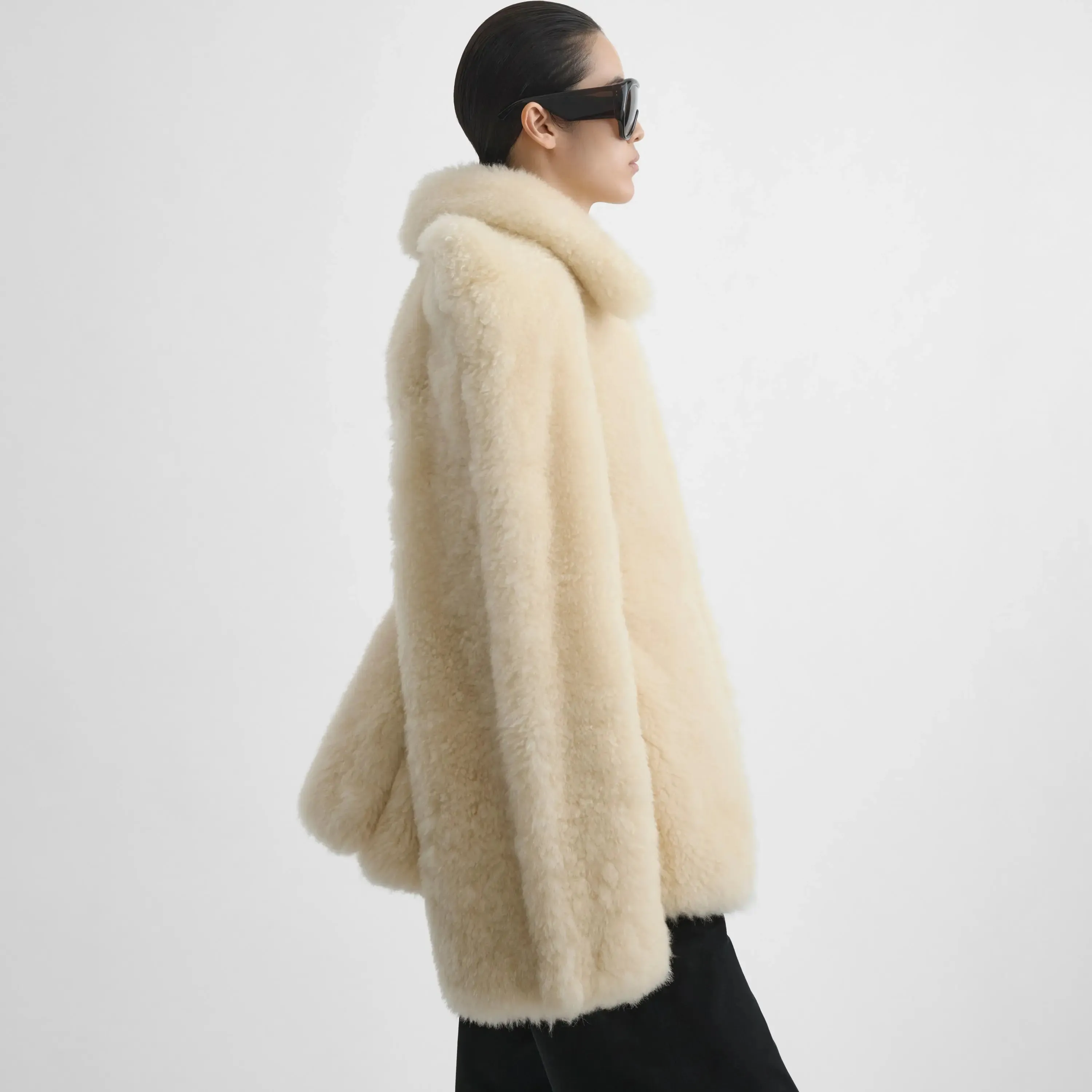 TEDDY JACKET | warm vanilla shearling