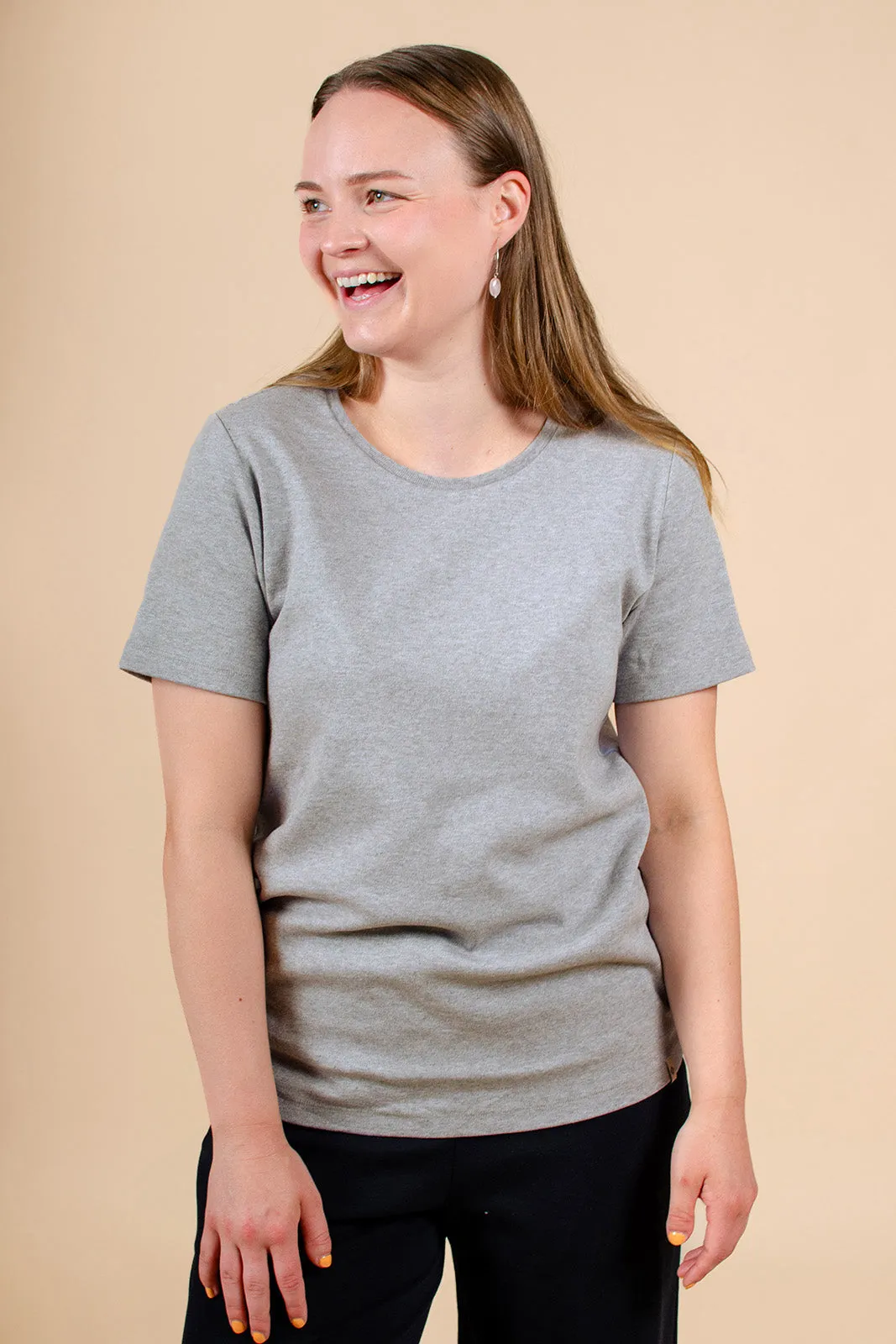 The T-Shirt tuplapakkaus - White & Grey Melange