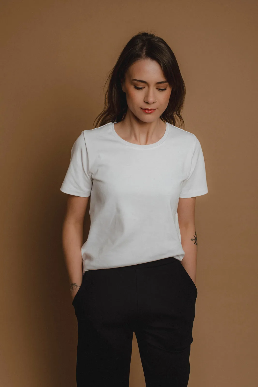 The T-Shirt tuplapakkaus - White & Grey Melange