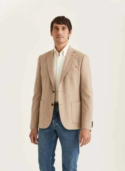 Tweed Herringbone Jkt