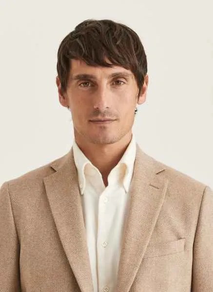 Tweed Herringbone Jkt
