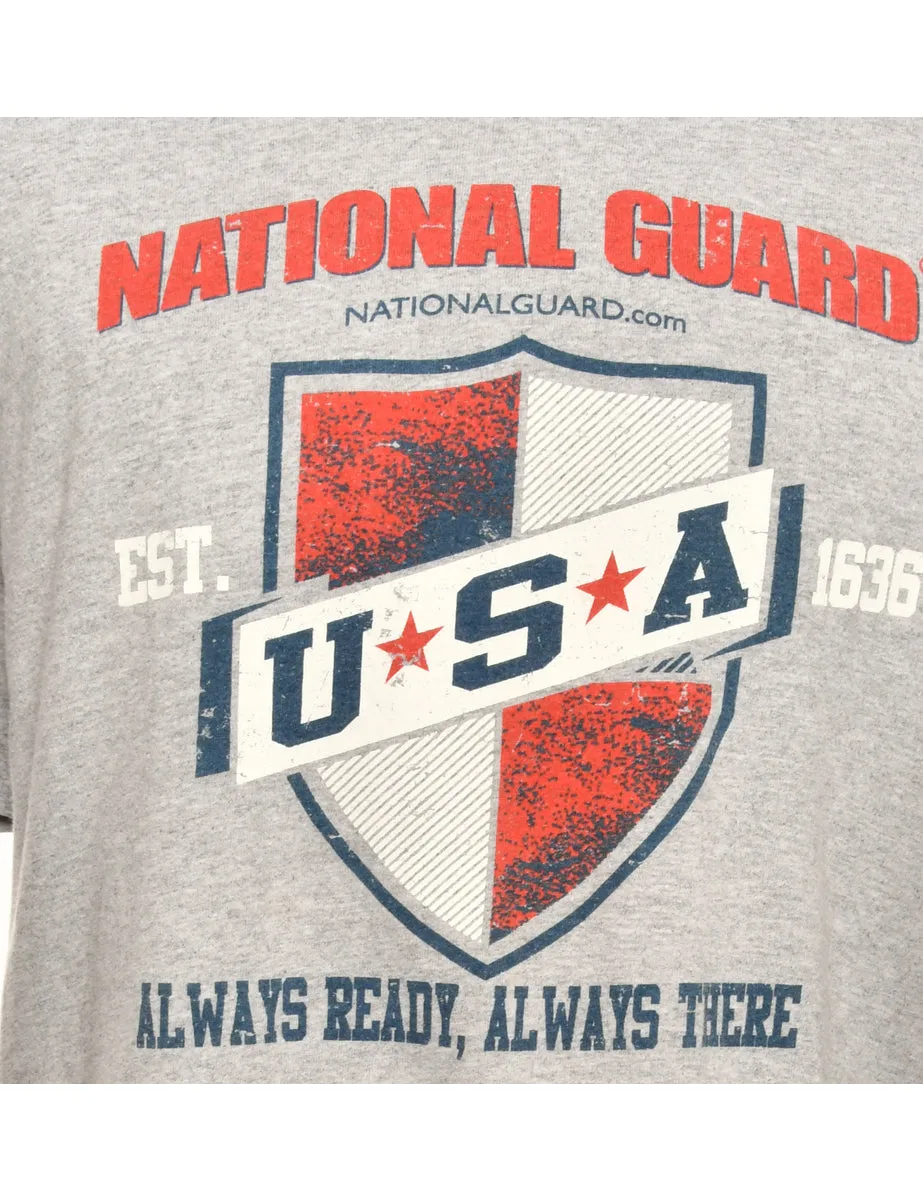 USA Printed T-shirt - M