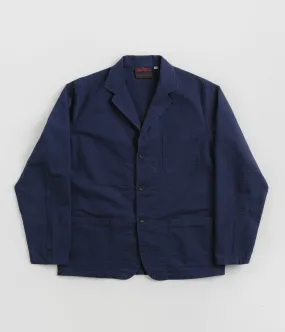 Vetra Organic Workwear Blazer - Navy
