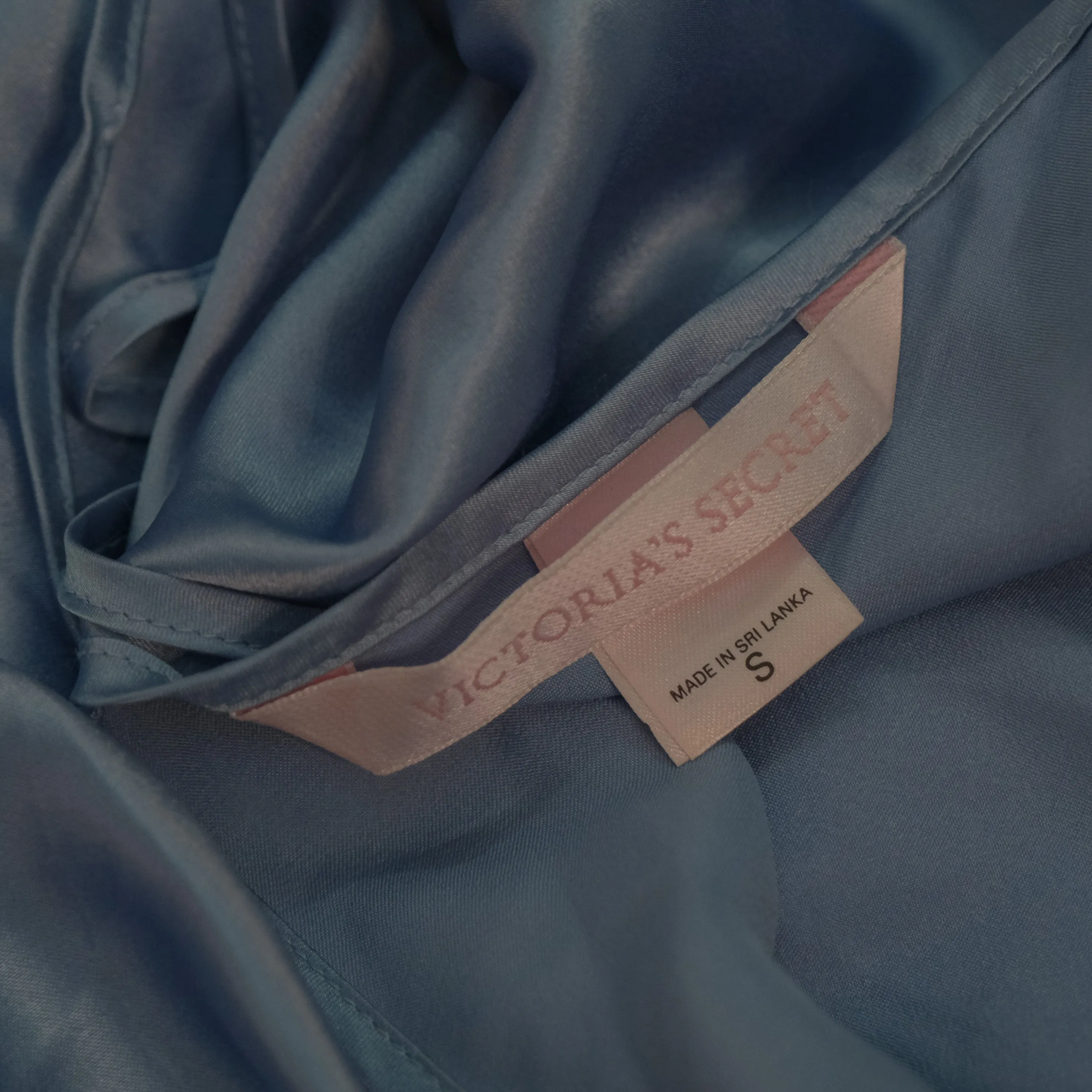 VS Blue Babydoll Slip