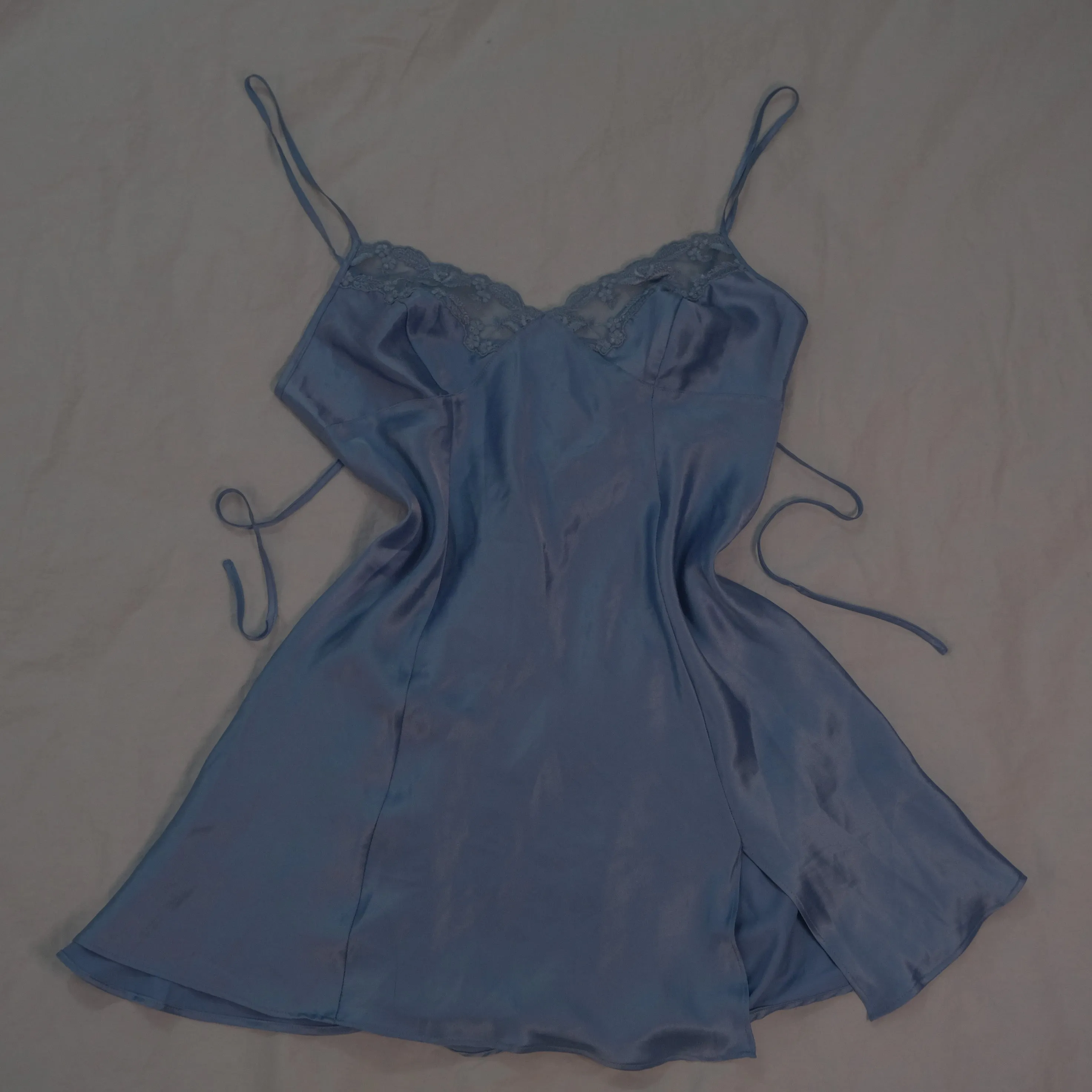 VS Blue Babydoll Slip