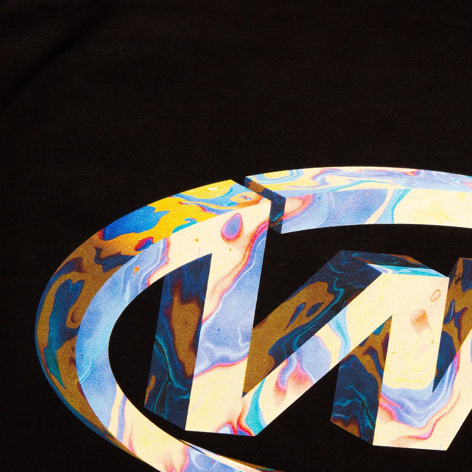 WH Crew Coral Back Print - Tshirt - Black
