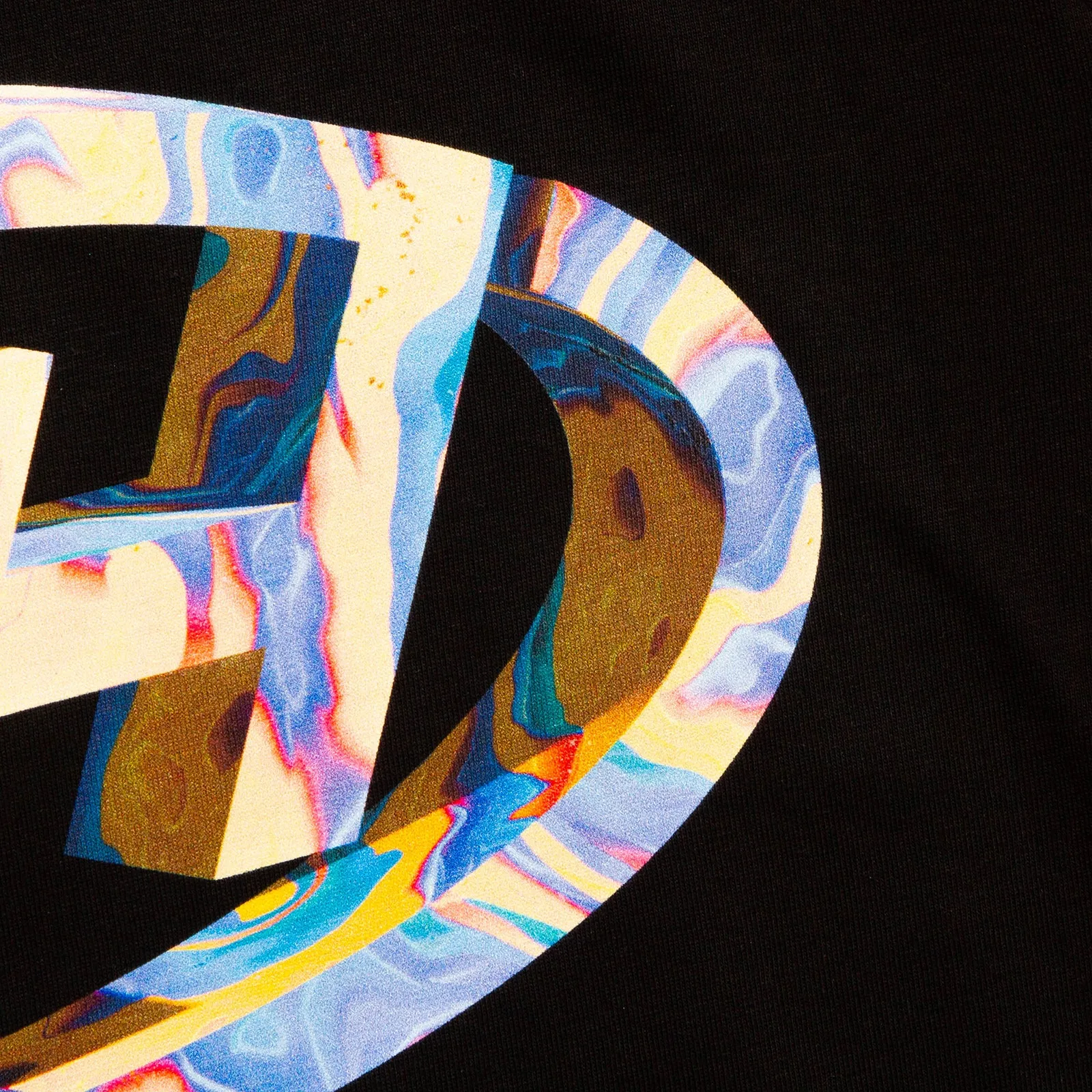 WH Crew Coral Back Print - Tshirt - Black