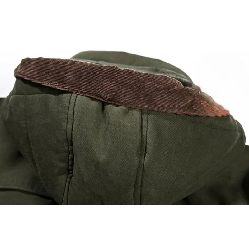 Windzar - Warme Parka Winterjas Heren met Zachte Binnenvoering en Capuchon