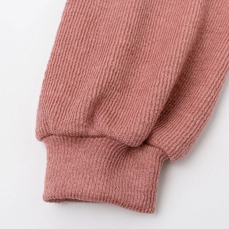 Women's Spring/Autumn Casual Knitted Sweater V-Neck Dress