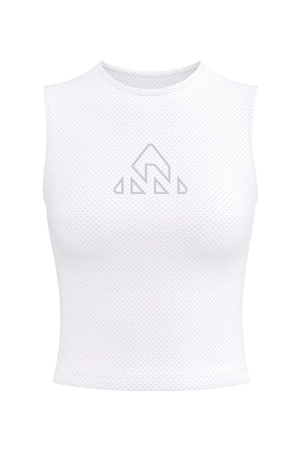 Women's White Pro Cycling Base Layer