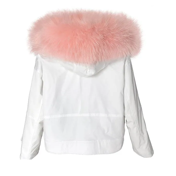 Women's Winter Casual Warm Parka With Fox Fur