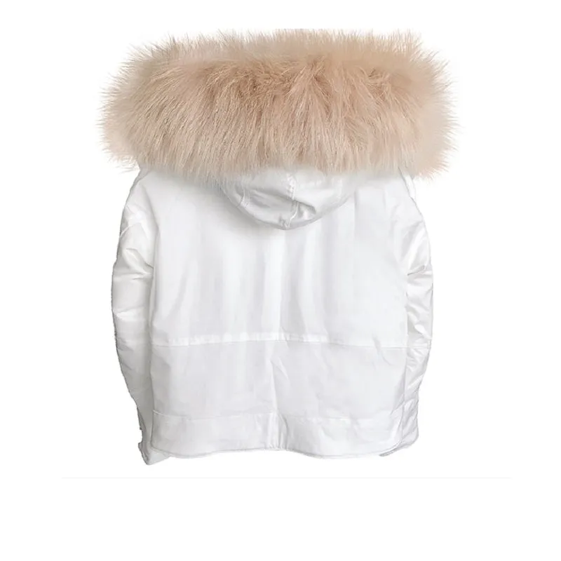 Women's Winter Casual Warm Parka With Fox Fur