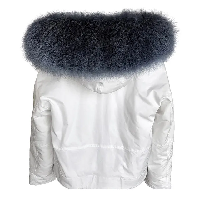 Women's Winter Casual Warm Parka With Fox Fur