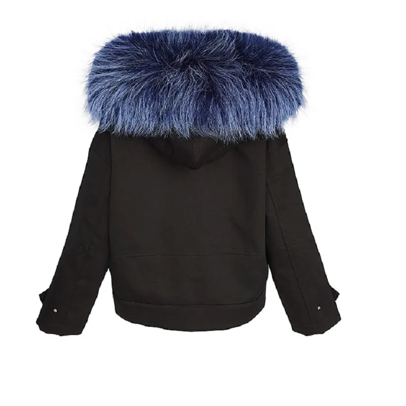 Women's Winter Casual Warm Parka With Fox Fur