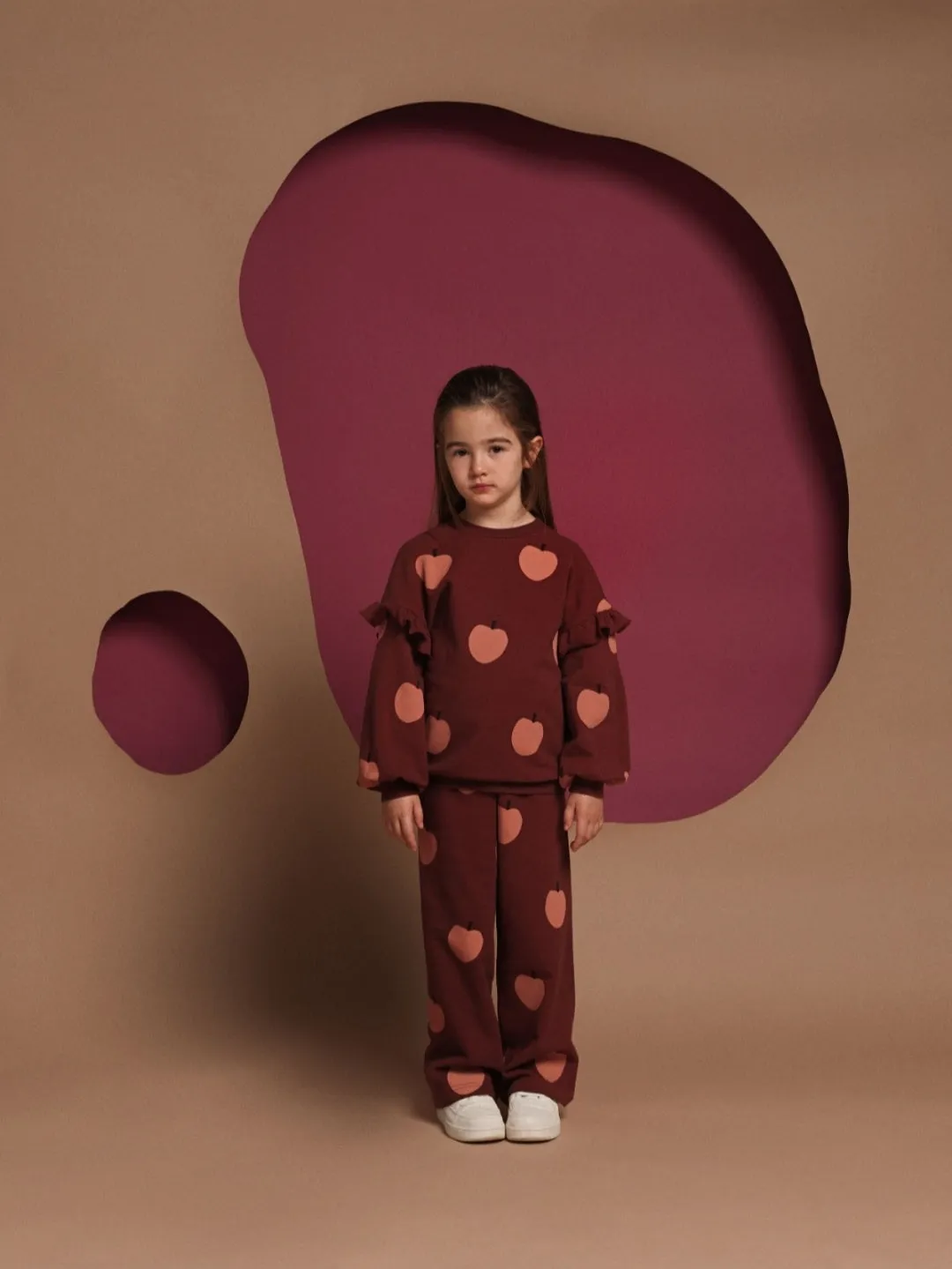 YELL OH BURGUNDY APPLE SWEATSHIRT
