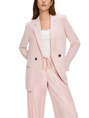 Zweireihiger Blazer bright rosewater